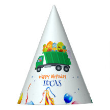 Schattigee Dinosaurus vuilniswagen ballon verjaard