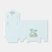 Schattigee Dinosaurussen Baby shower Favor Box Bedankdoosjes (Uitgevouwen)