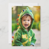 Schattigee Dinosaurussen brullen Jongen Verjaardag Kaart (Achterkant)