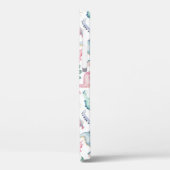 Schattigee dinosaurussen, het waterverf-patroon va Case-Mate iPhone case (Achterkant / Links)