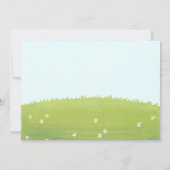 Schattigee dinosaurussen jarig kaart (Achterkant)