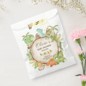 Schattigee Dinosaurussen Jongen Baby shower Verjaa Bedankzakje (Gezegeld)