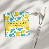 Schattigee dinosaurussen, Kinder Play Center, Acti Vierkante Visitekaartje