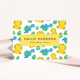 Schattigee dinosaurussen, Kinder Play Center, Acti Visitekaartje