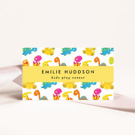 Schattigee dinosaurussen, Kinder Play Center, Acti Visitekaartje