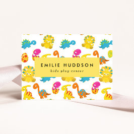 Schattigee dinosaurussen, Kinder Play Center, Acti Visitekaartje
