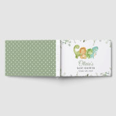 Schattigee dinosaurussen, T-Rex, Jurassic, Baby sh Gastenboek (Volledig)