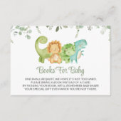 Schattigee dinosaurussen, T-rex, Jurassic, boeken Informatiekaartje (Voorkant)