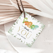 Schattigee dinosaurussen, T-Rex, Jurassic, Eerste Bedankjes Labels