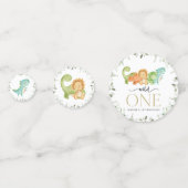 Schattigee dinosaurussen, T-Rex, Jurassic, Eerste  Confetti (Voorkanten)