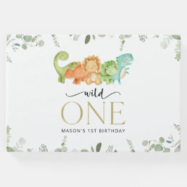 Schattigee dinosaurussen, T-Rex, Jurassic, Eerste  Gastenboek