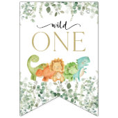 Schattigee dinosaurussen, T-Rex, Jurassic, Eerste  Vlaggetjes (Eerste vlag)