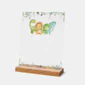 Schattigee Dinosaurussen, T-Rex, Jurassic, Momosa  Acryl Bord (Hoek)