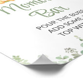 Schattigee Dinosaurussen, T-Rex, Jurassic, Momosa  Poster (Hoek)