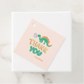 Schattigee Dinosaurussen Verjaardagsfeest bedankt Bedankjes Labels (In situ)