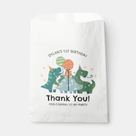 Schattigee Dinosaurussen Verjaardagsfeestje Dank u Bedankzakje