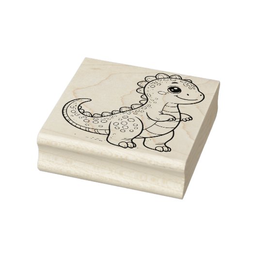 Schattigee dinosaurusstempel rubberstempel (Stempel)