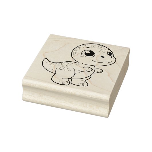 Schattigee dinosaurusstempel rubberstempel (Stempel)
