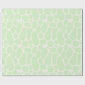 Schattigee dinosaurusvlekken Neutraal Baby shower Cadeaupapier (Vlak)