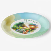 Schattigee Disc Golf Boy's Baby shower | Het is ee Papieren Bordje (Gekanteld)