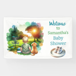 Schattigee Disc Golf Boy's Baby shower Welkom Teke Spandoek