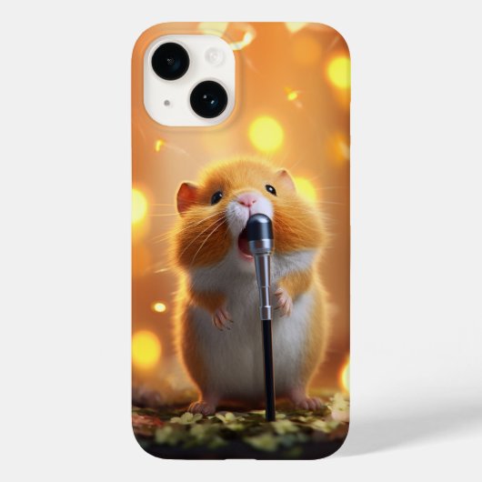 Schattigee Diva Hamster Case-Mate iPhone Case (Achterkant)