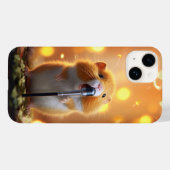 Schattigee Diva Hamster Case-Mate iPhone Case (Achterkant (horizontaal))