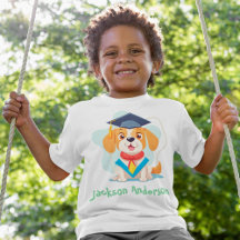 Schattigee Dog Afstuderen Gifts voor Kleuters