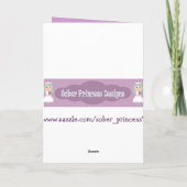 Schattigee  Dog & Cake Sobriety Verjaardag Kaart (Achterkant)