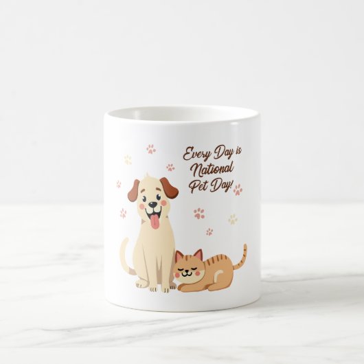 Schattigee Dog & Cat Mok voor Pet Lovers (Center)