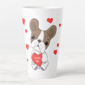 Schattigee Dog Latte Mok (Voorkant)