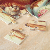 Schattigee  Dog Painting Legpuzzel (Zijkant)
