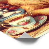 Schattigee  Dog Painting Poster (Hoek)