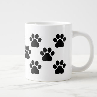 Schattigee Dog Paw-Mok - Perfect voor dierenliefhe Grote Koffiekop