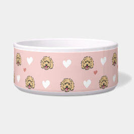 Schattigee Dog Pink Dog Bowl Voerbakje