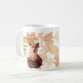 Schattigee Dog Pumpkin Spice Coffee Mok (Voorkant links)