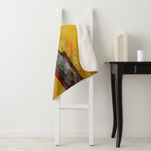 Schattigee Doggie gepersonaliseerd Sherpa Deken (In situ)