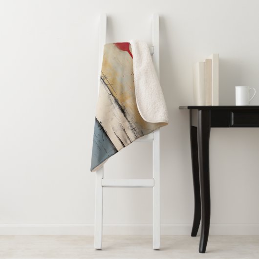 Schattigee Doggie gepersonaliseerd Sherpa Deken (In situ)