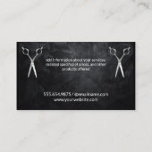 Schattigee Doggie | Schaar voor het verzorgen van  Visitekaartje (Achterkant)