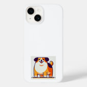 Schattigee Doggy iPhone hoesje (Achterkant)