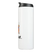 Schattigee Doggy reismok tumbler Thermosbeker (Geroteerd rechts)