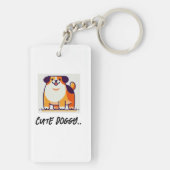 Schattigee doggy sleutelhanger (achterkant)
