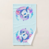 Schattigee dolfijn Zee schepsel Bad Handdoek (Handdoek)