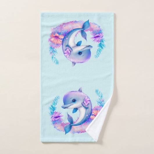 Schattigee dolfijn Zee schepsel Bad Handdoek (Handdoek)