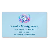 Schattigee dolfijn Zee schepsel Magnetisch Visitekaartje (Voorkant)
