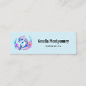 Schattigee dolfijn Zee schepsel Mini Visitekaartje (Voorkant)