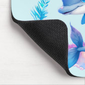 Schattigee dolfijn Zee schepsel Muismat (Hoek)