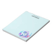 Schattigee dolfijn Zee schepsel Notitieblok (Linkerzijde)