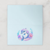 Schattigee dolfijn Zee schepsel Plaatskaartje (Buitenkant ongevouwen)