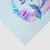 Schattigee dolfijn Zee schepsel Tissuepapier (Detail)